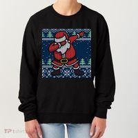 Dabbing Santa Claus Women's Sweatshirt thumb 0
