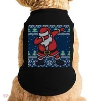 Dabbing Santa Claus Doggie Tank thumb 0