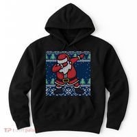 Dabbing Santa Claus Hoodie thumb 0