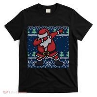 Dabbing Santa Claus T-Shirt thumb 0