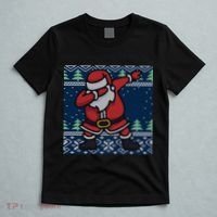 Dabbing Santa Claus T-Shirt thumb 5