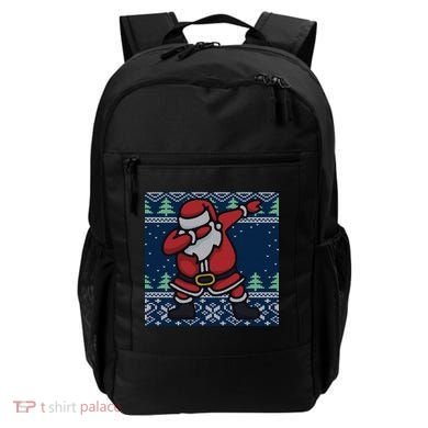 Dabbing Santa Claus Backpack