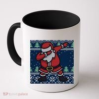 Dabbing Santa Claus Coffee Mug thumb 0