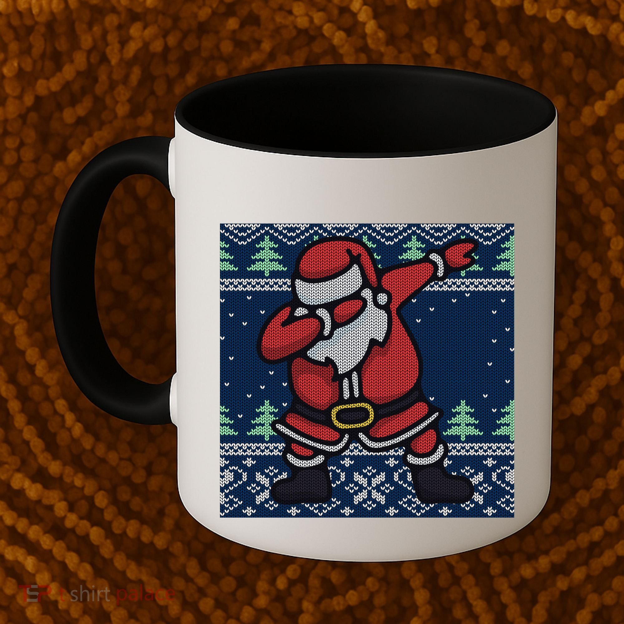 Dabbing Santa Claus Coffee Mug