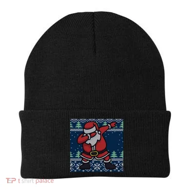 Dabbing Santa Claus Beanie