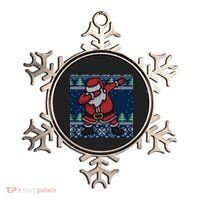 Dabbing Santa Claus Ornament thumb 0