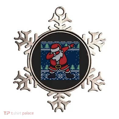 Dabbing Santa Claus Ornament