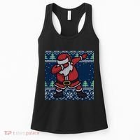 Dabbing Santa Claus Women's Tank Top thumb 0
