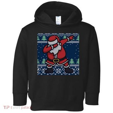 Dabbing Santa Claus Toddler Hoodie