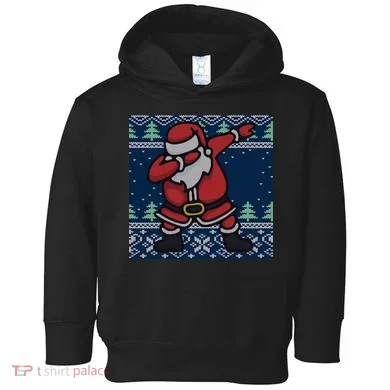 Dabbing Santa Claus Toddler Hoodie