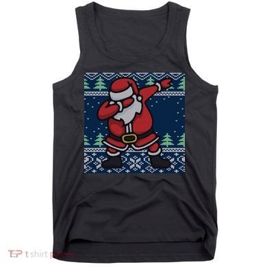 Dabbing Santa Claus Tank Top