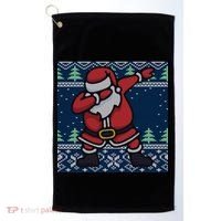 Dabbing Santa Claus Golf Towel thumb 0