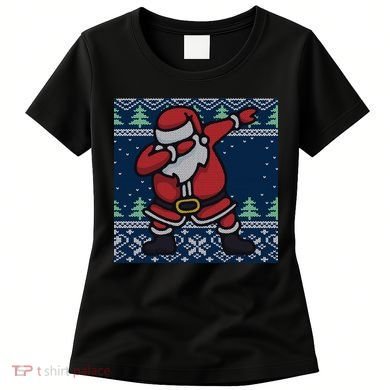 Dabbing Santa Claus Women's T-Shirt