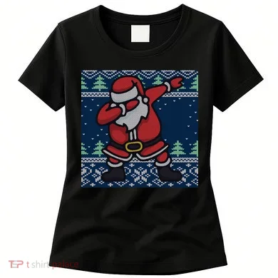 Dabbing Santa Claus Women's T-Shirt