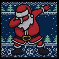 Dabbing Santa Claus Women's T-Shirt thumb 6
