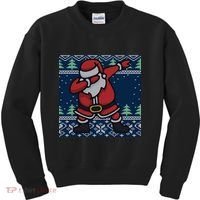 Dabbing Santa Claus Kids Sweatshirt thumb 0
