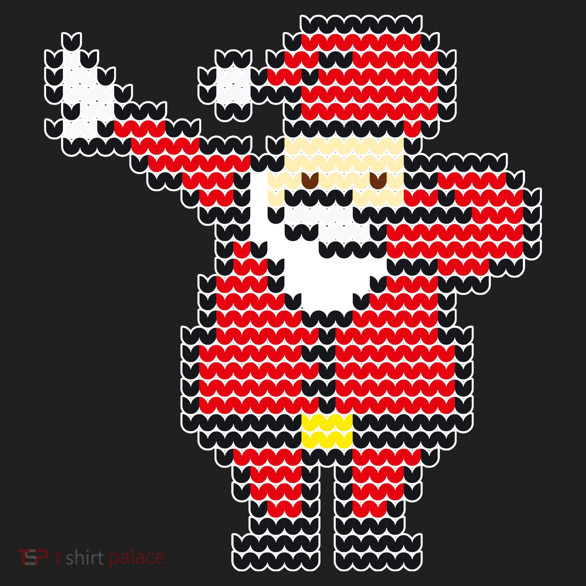 Dabbing Santa Pix-elated Christmas Women's Sweatshirt
