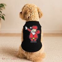 Dabbing Santa Pix-elated Christmas Doggie Tank thumb 2