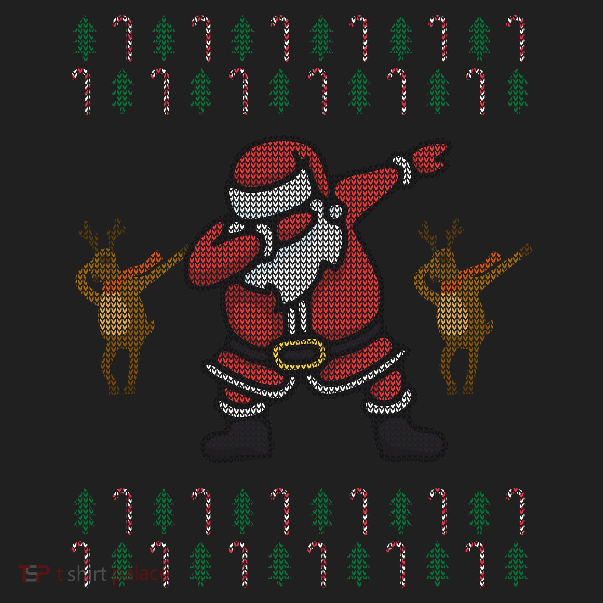Dabbing Santa Ugly Christmas Women's Sweatshirt
