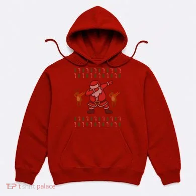 Dabbing Santa Ugly Christmas Hoodie