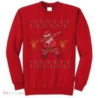 Dabbing Santa Ugly Christmas Sweatshirt thumb 0