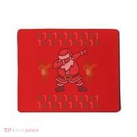 Dabbing Santa Ugly Christmas Mousepad thumb 0