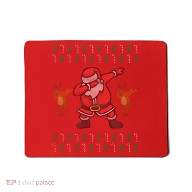 Dabbing Santa Ugly Christmas Mousepad