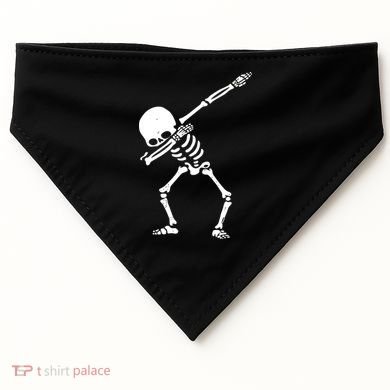 Dabbing Skeleton Dab USA-Made Doggie Bandana