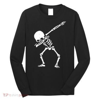 Dabbing Skeleton Dab Long Sleeve Shirt