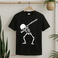 Dabbing Skeleton Dab T-Shirt thumb 2