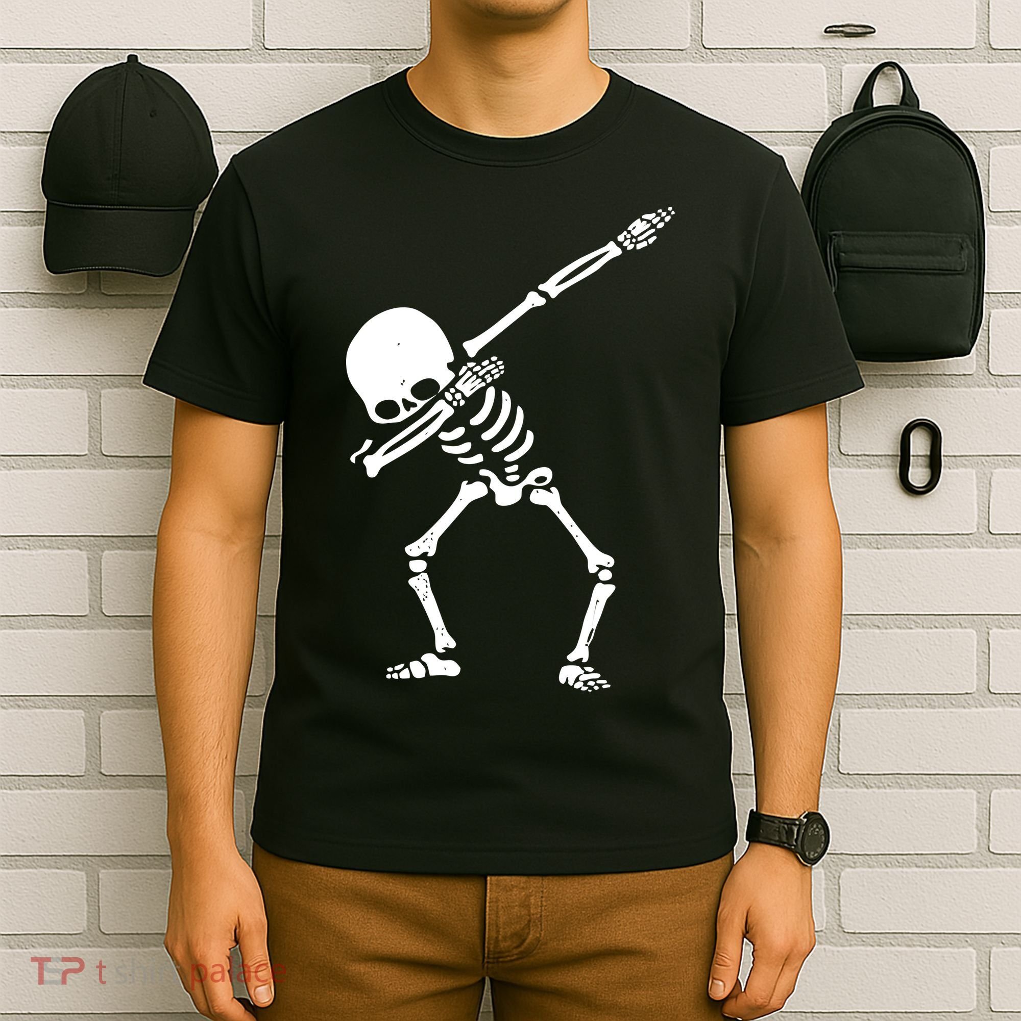 Dabbing Skeleton Dab T-Shirt