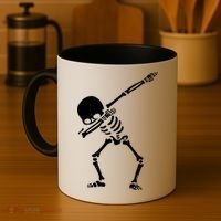 Dabbing Skeleton Dab Coffee Mug thumb 4