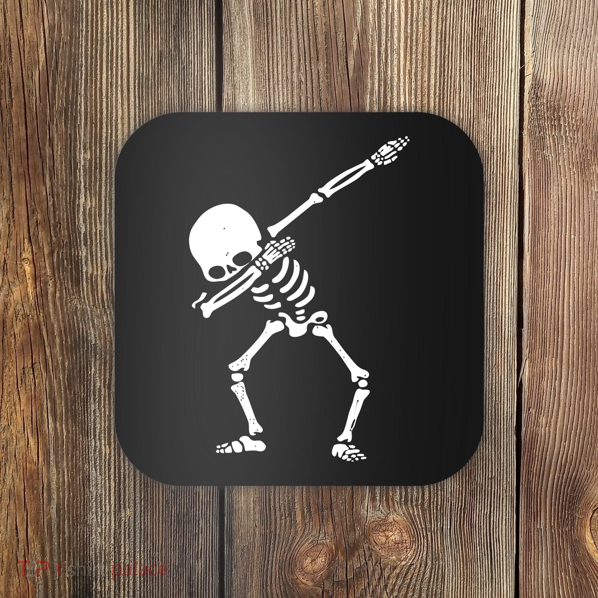 Dabbing Skeleton Dab Coaster