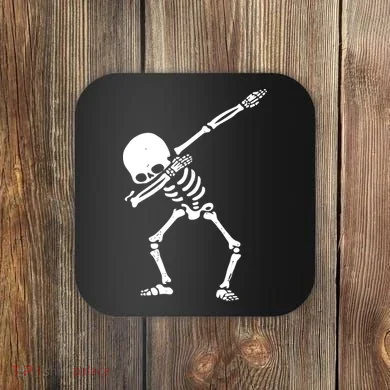 Dabbing Skeleton Dab Coaster
