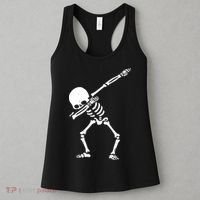Dabbing Skeleton Dab Women's Tank Top thumb 3