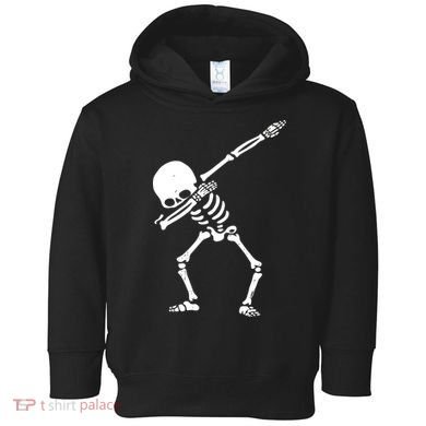 Dabbing Skeleton Dab Toddler Hoodie