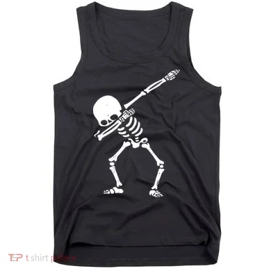 Dabbing Skeleton Dab Tank Top