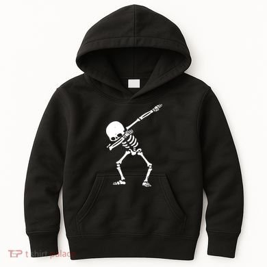 Dabbing Skeleton Dab Kids Hoodie