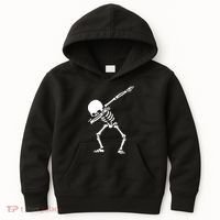 Dabbing Skeleton Dab Kids Hoodie thumb 0