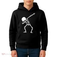 Dabbing Skeleton Dab Kids Hoodie thumb 4