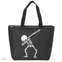 Dabbing Skeleton Dab Tote Bag thumb 0