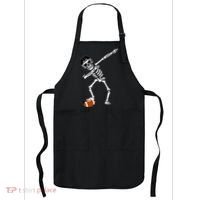 Dabbing Skeleton Football Dab Touchdown TD Apron thumb 0
