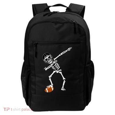 Dabbing Skeleton Football Dab Touchdown TD Backpack