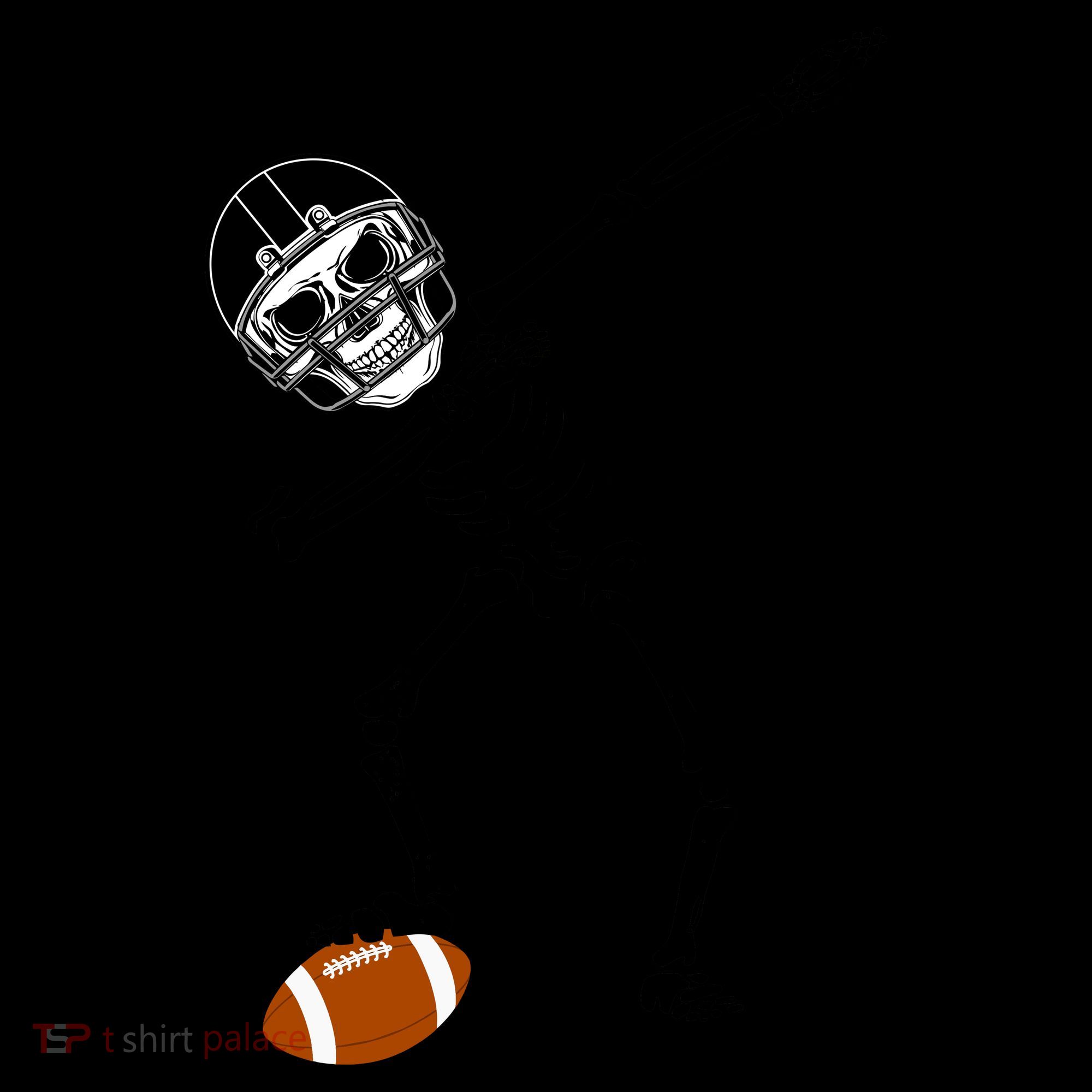 Dabbing Skeleton Football Dab Touchdown TD Coffee Mug