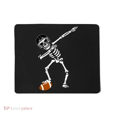 Dabbing Skeleton Football Dab Touchdown TD Mousepad