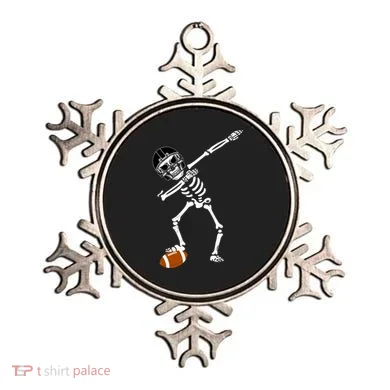 Dabbing Skeleton Football Dab Touchdown TD Ornament