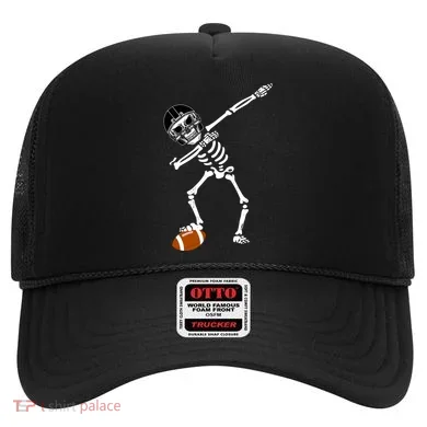 Dabbing Skeleton Football Dab Touchdown TD Hat