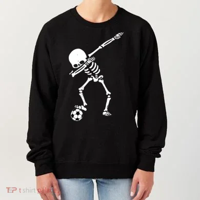 Dabbing Skeleton Soccer Dab Women's Sweatshirt