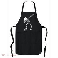 Dabbing Skeleton Soccer Dab Apron thumb 0