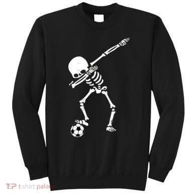 Dabbing Skeleton Soccer Dab Sweatshirt